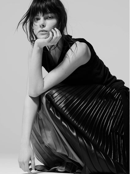 【カタログ掲載】シアーコットンレイヤードタンク