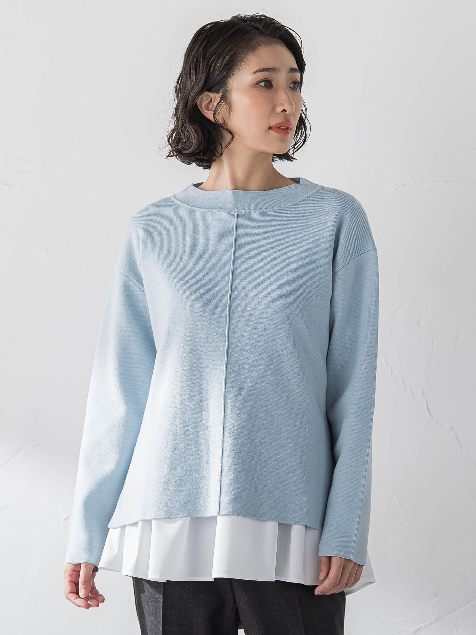 ”マシュマロタッチ”トーンアップニット