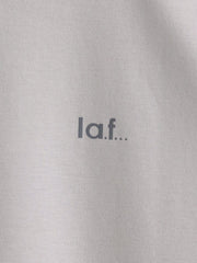 【J Lounge限定】la.f...ロゴTシャツ≪手洗い可能≫