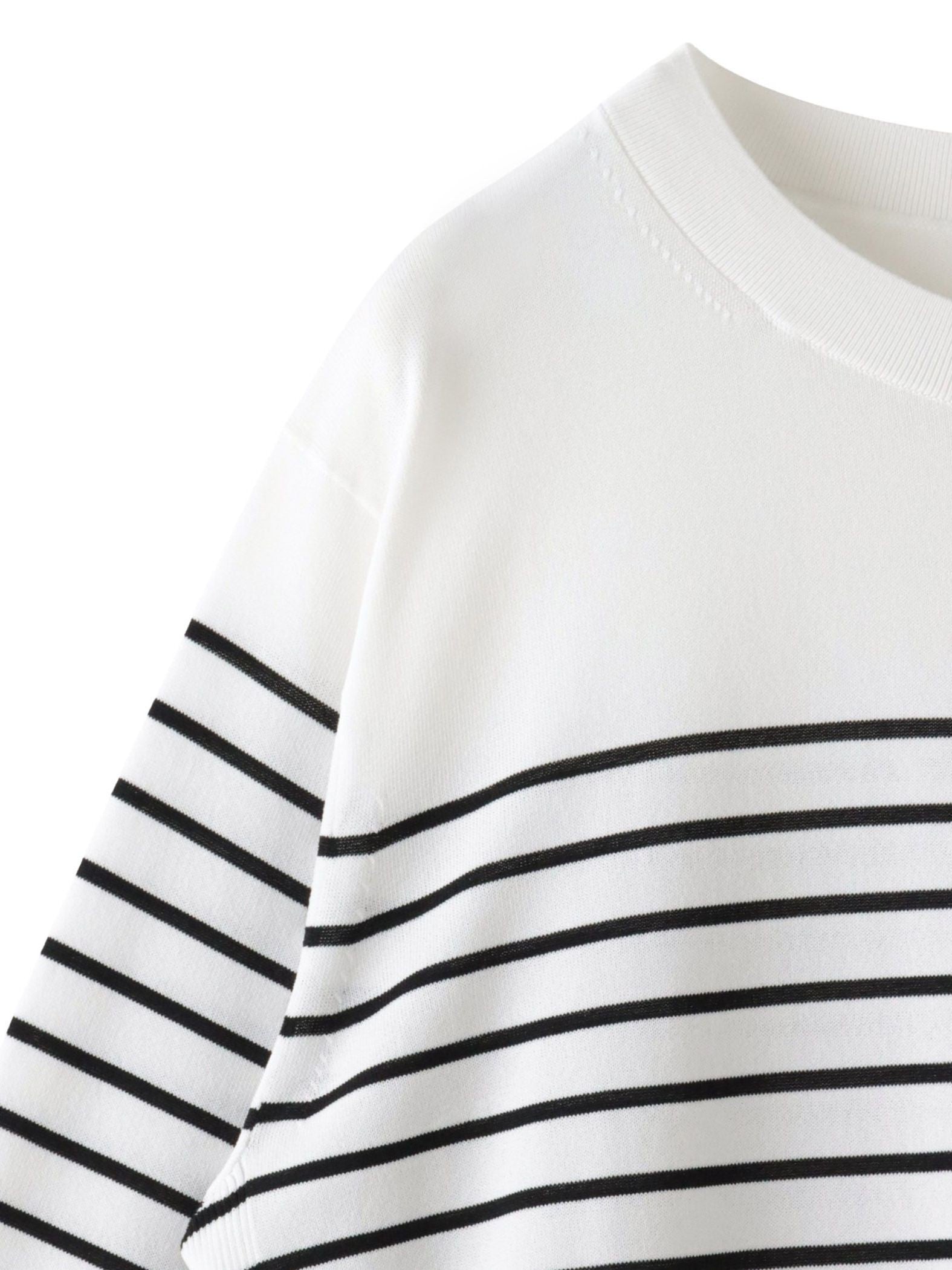 ボーダーTシャツニット
