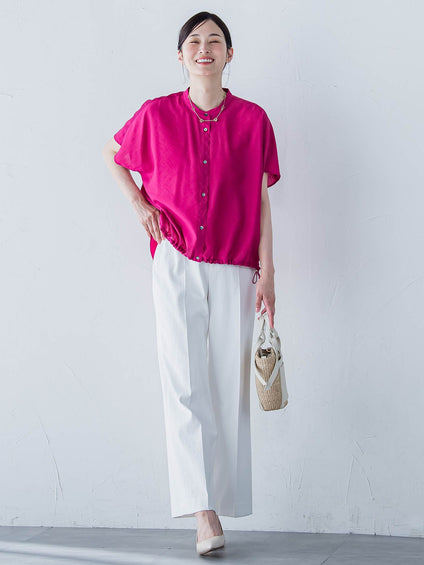 シェルタリングドライオックスワイドパンツ≪洗濯機で洗える≫