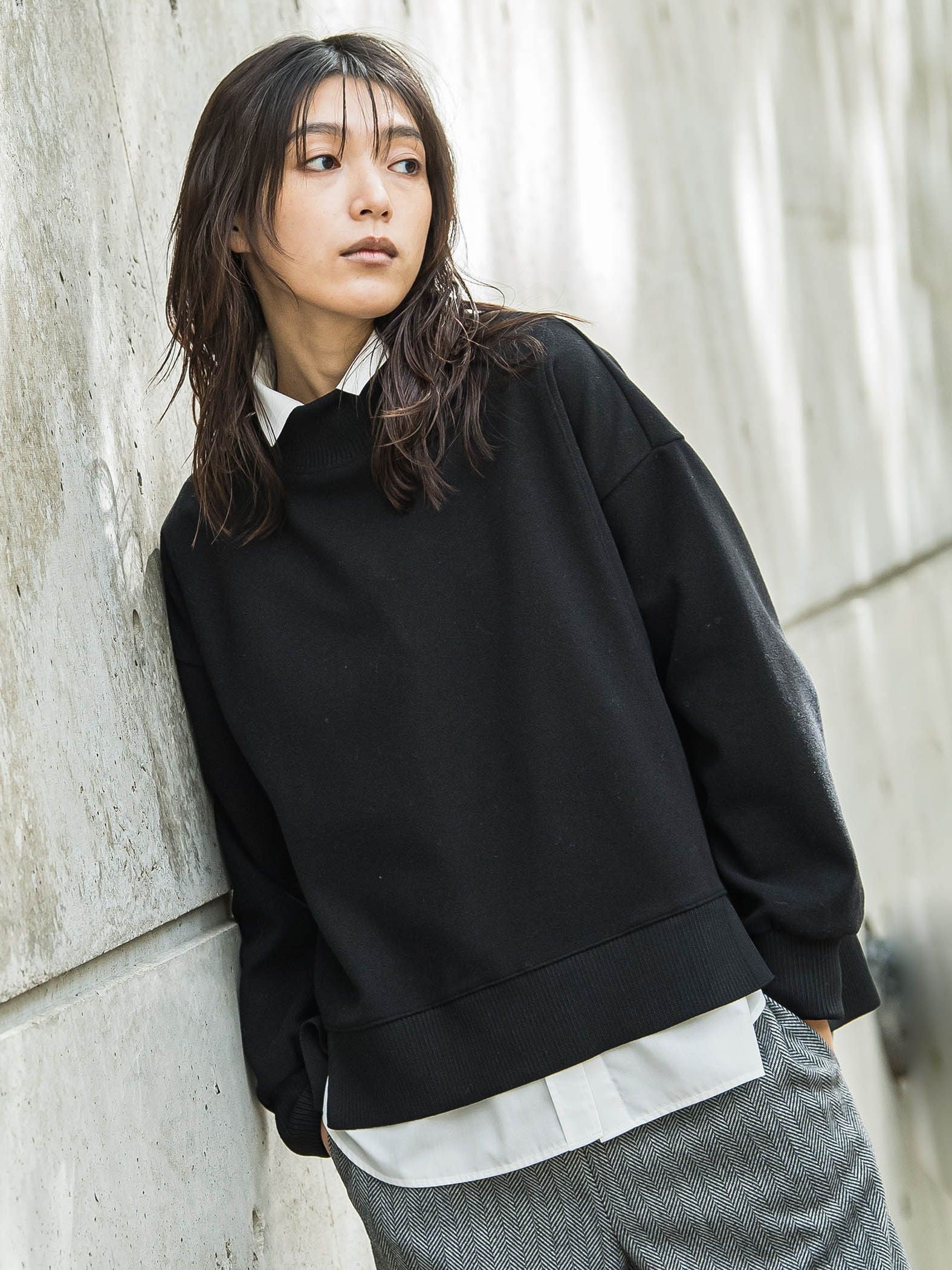 【楽・美・軽】ハイネックプルオーバー≪手洗い可能≫