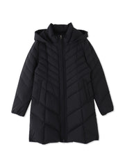 【ロング丈】ストレッチダウンコート