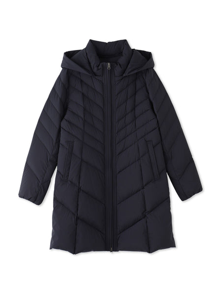 【ロング丈】ストレッチダウンコート