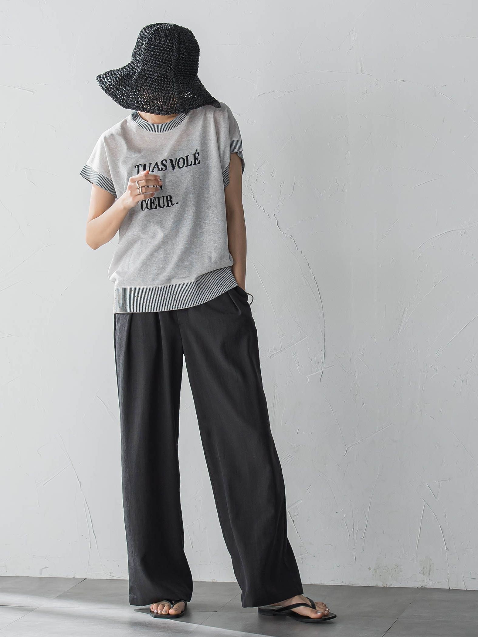 【新色追加】イージーワイドパンツ≪手洗い可能 / セットアップ対応≫