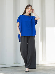 【WEB限定】ゆったりシルエットカットソー≪洗濯機で洗える≫