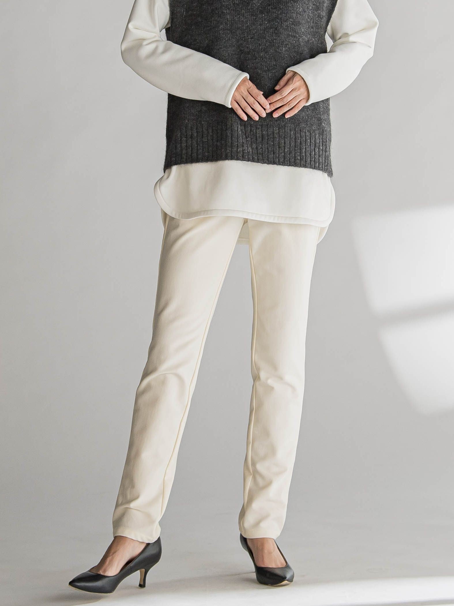 【WEB限定/新色追加】”あたたか美脚”裏起毛レギパン