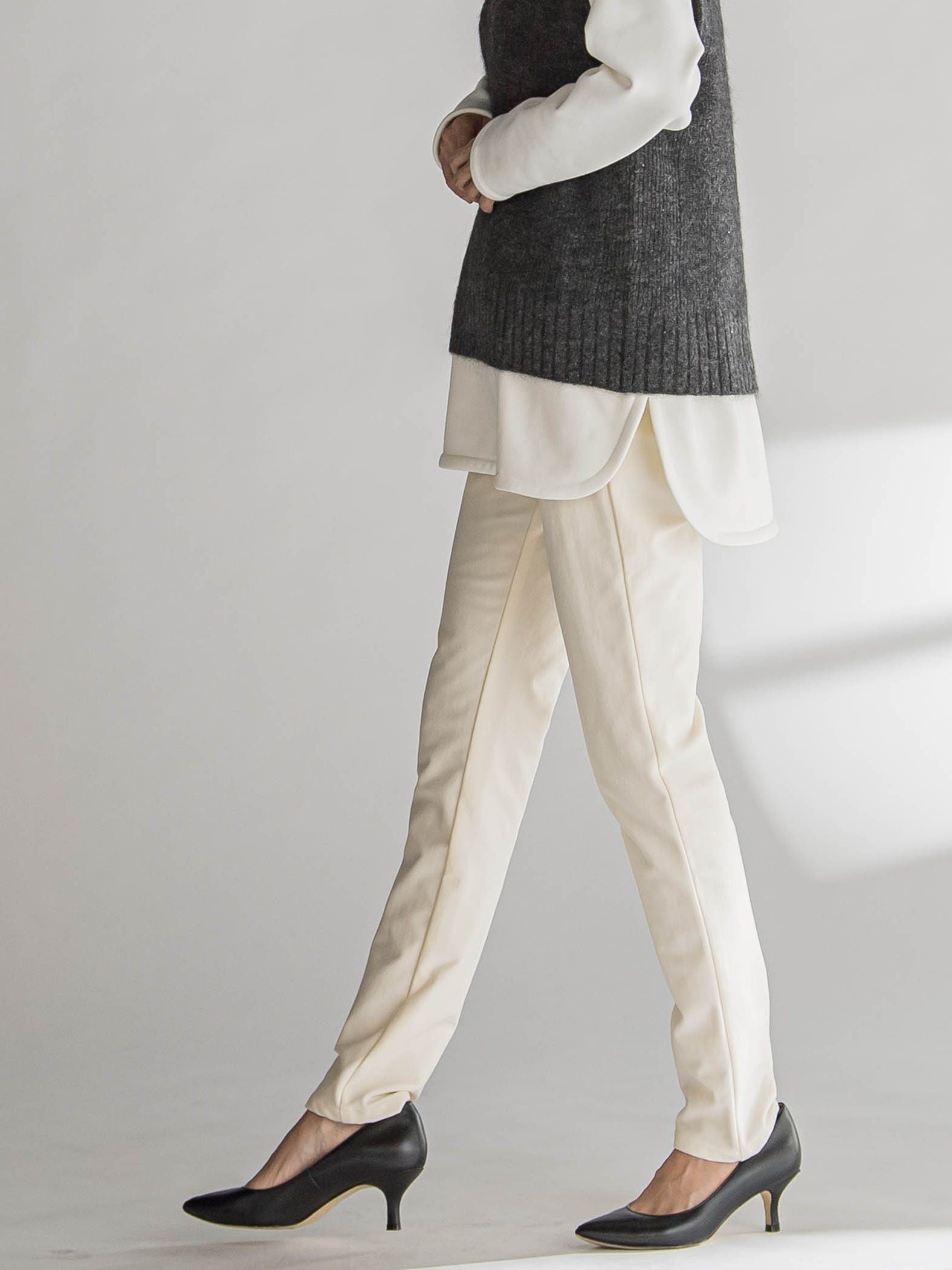 【WEB限定/新色追加】”あたたか美脚”裏起毛レギパン