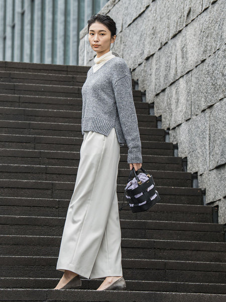 【WEB限定商品】極上の肌触りカシミヤシルクシアーカットソー