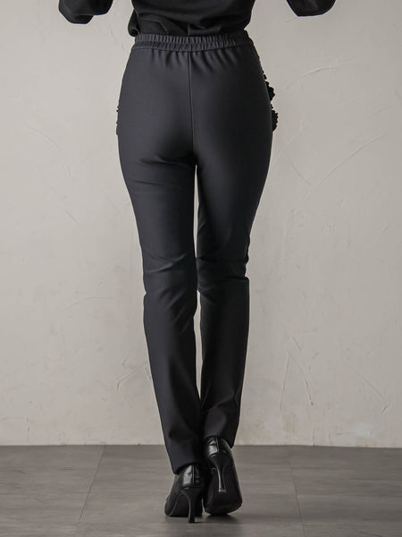 裏起毛Like Rubber Jerseyパンツ≪洗濯機で洗える≫