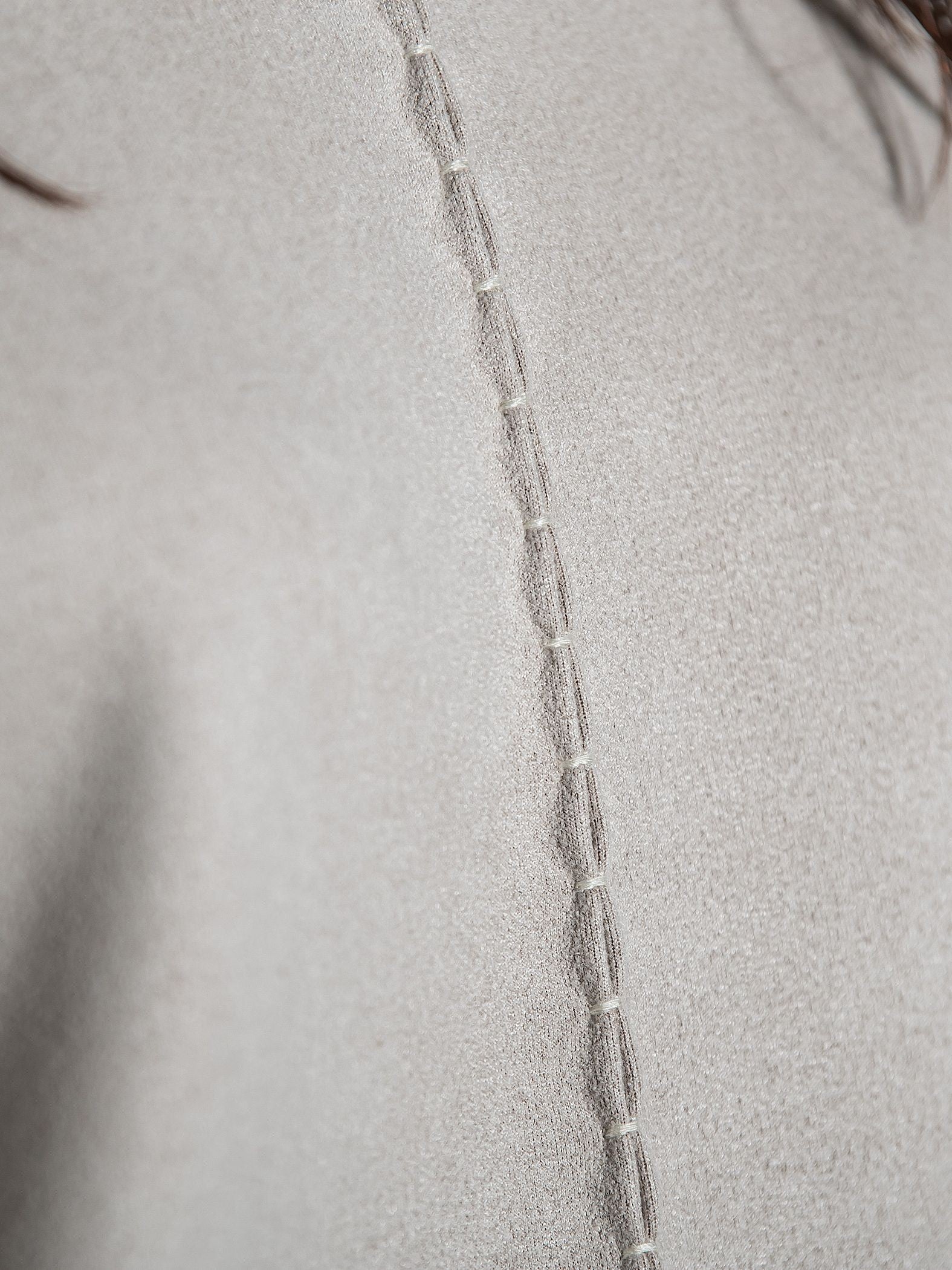 【新色追加】スウェード調×ニットスカートセットアップ≪手洗い可能≫