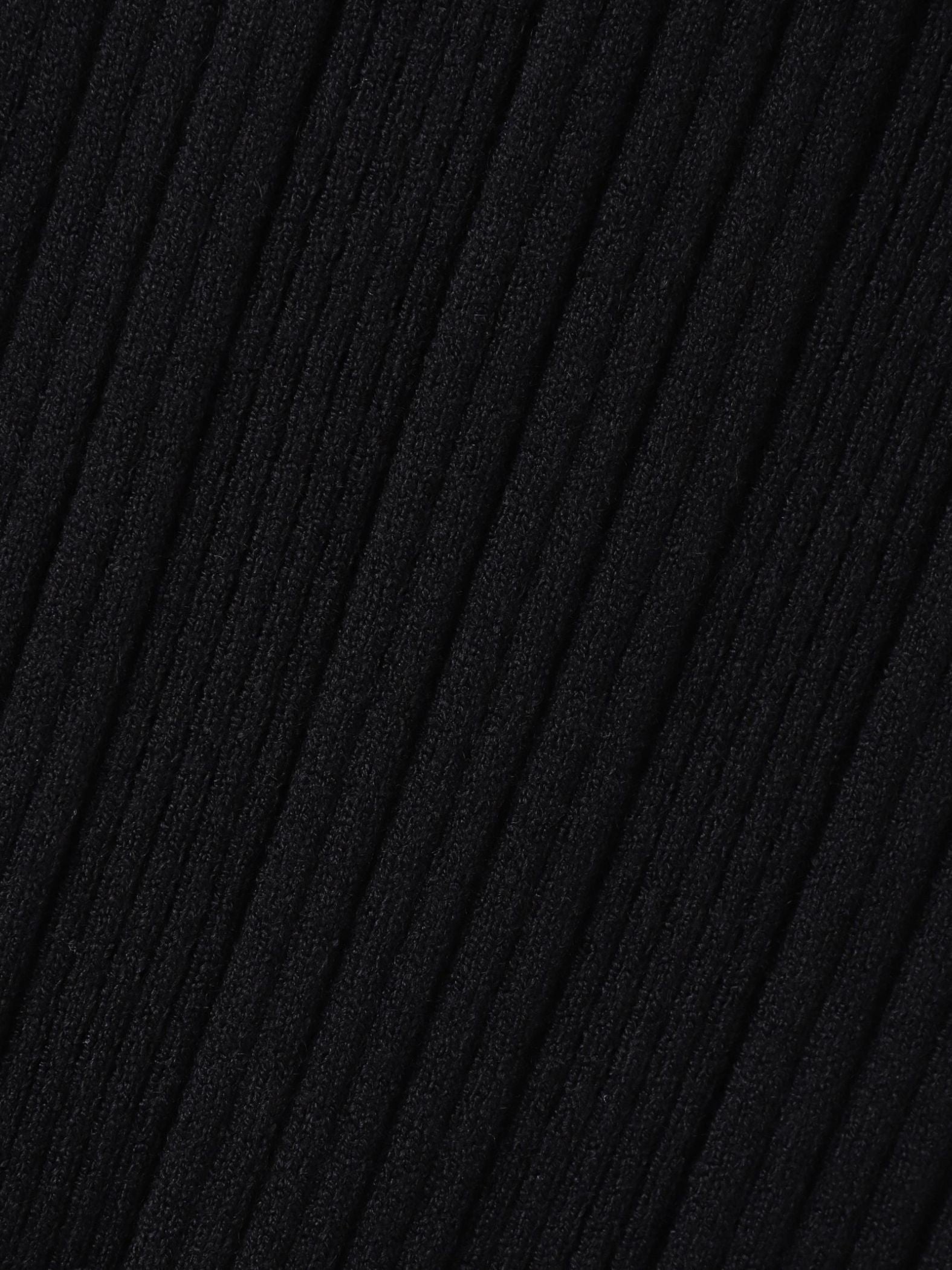 【新色追加】袖ボタンランダムリブニット≪手洗い可能≫