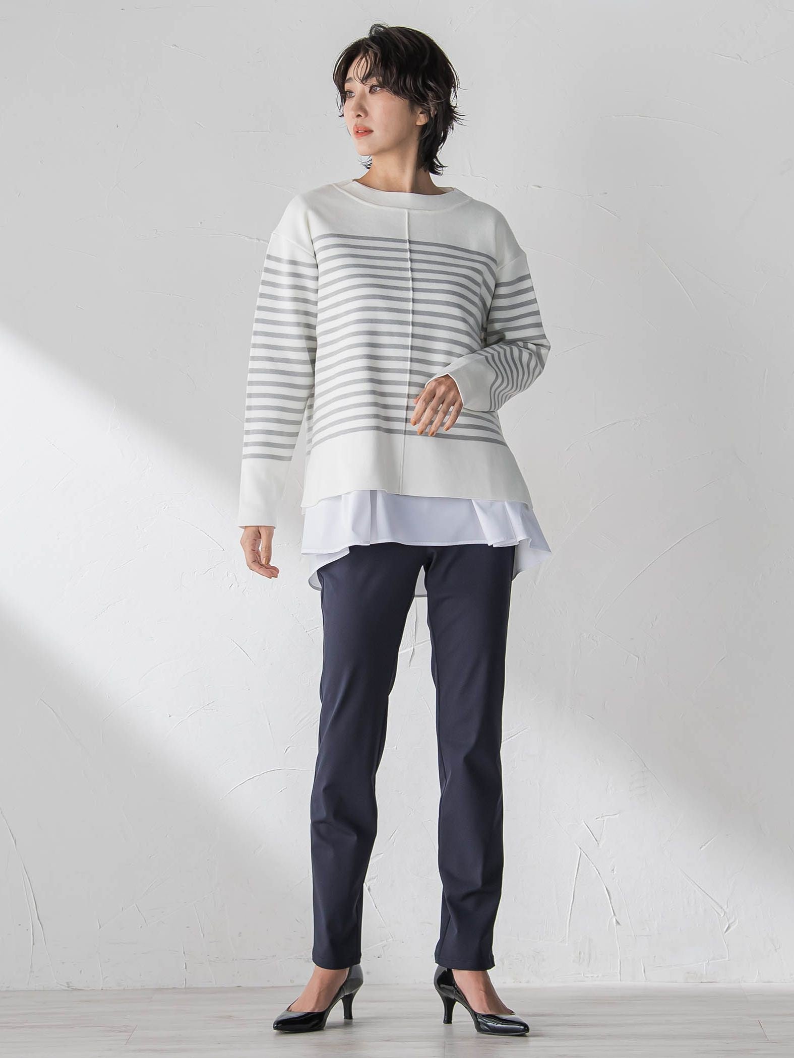 ”マシュマロタッチ”トーンアップニット