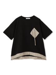 【WEB限定】配色ポケットTシャツ≪洗濯機で洗える≫