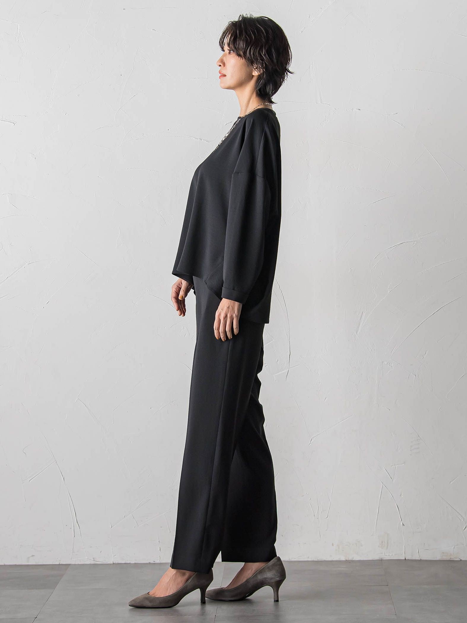 ハイストレッチカルゼブラウス