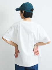 さがら刺繍ロゴTシャツ≪洗濯機で洗える≫