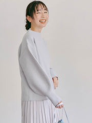 【WEB別注】ミラノリブニットプルオーバー≪手洗い可能≫