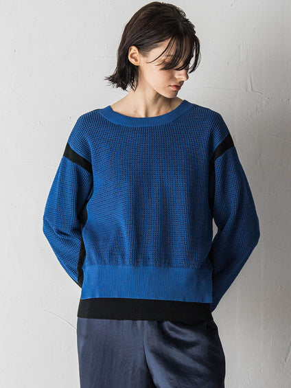 ハイショクメッシュ2WAYニット