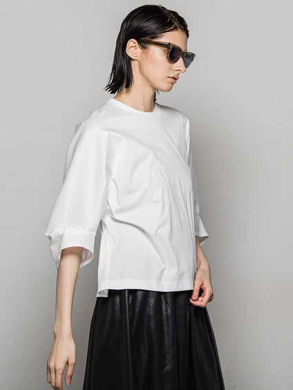 【RE STOCK】80smooth ジャージーラグランスリーブトップ