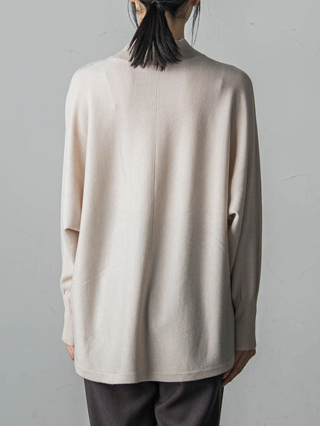 【WEB限定】≪洗えるニット/Lサイズあり≫すっきりハイネックニット