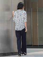 【WEB限定】ハイテンションワイドパンツ≪洗濯機で洗える≫