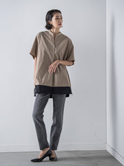 【WEB限定】ぐーんと伸びるデニムレギパン≪洗濯機で洗える≫