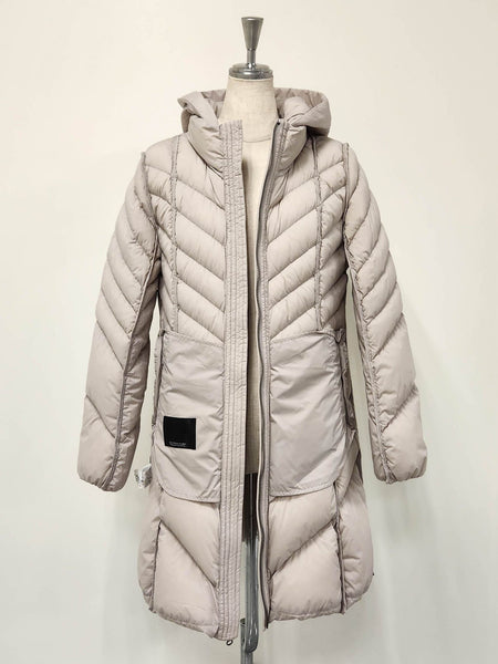 【ロング丈】ストレッチダウンコート