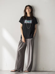 【新色追加】イージーワイドパンツ≪手洗い可能 / セットアップ対応≫