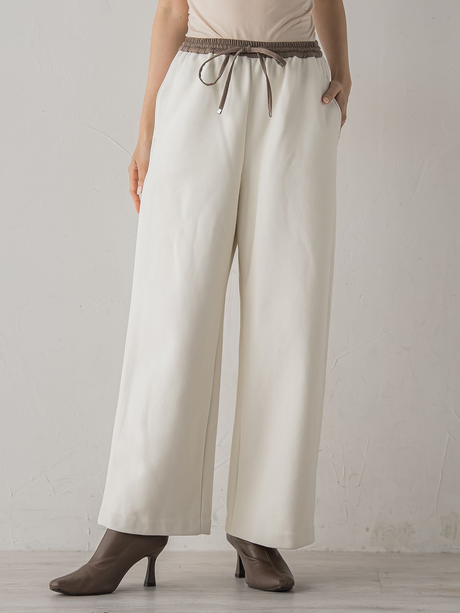 HYPER FIT裏起毛ボンディングパンツ≪洗濯機で洗える≫