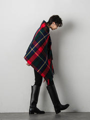 【TWEEDMILL】チェック柄ストール