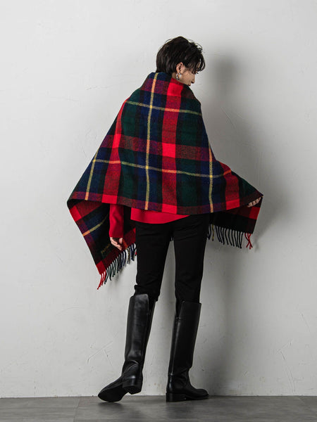 【TWEEDMILL】チェック柄ストール