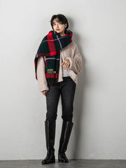 【TWEEDMILL】チェック柄ストール