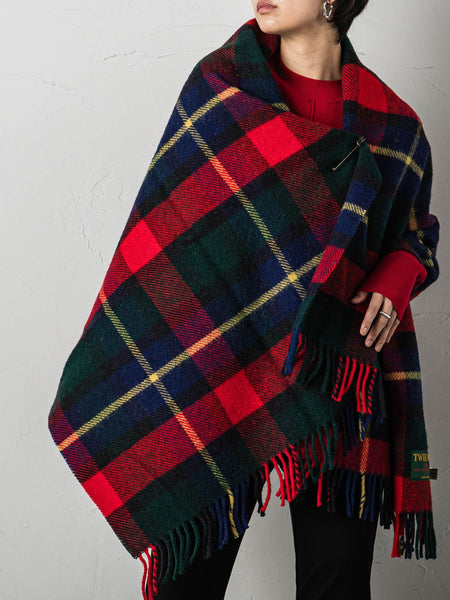 【TWEEDMILL】チェック柄ストール