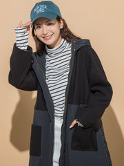 【大人のカジュアルアウター】ストレッチウール切替コート
