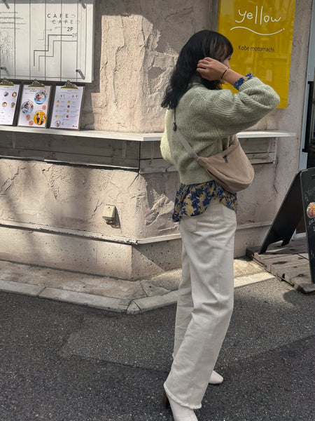 【お出かけに大活躍!】コーデュロイショルダーボディバッグ