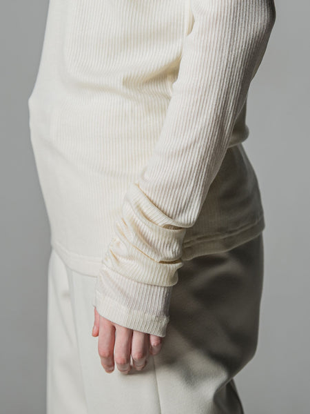 【WEB限定商品】極上の肌触りカシミヤシルクシアーカットソー