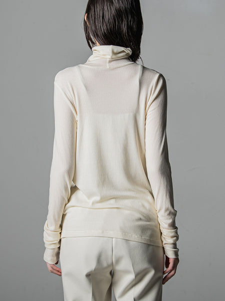 【WEB限定商品】極上の肌触りカシミヤシルクシアーカットソー