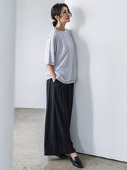 【WEB限定】ウエストギャザーワイドパンツ≪手洗い可能≫