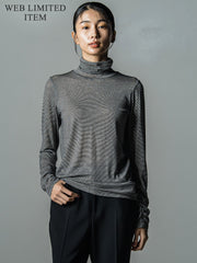 【WEB限定商品】極上の肌触りカシミヤシルクシアーカットソー
