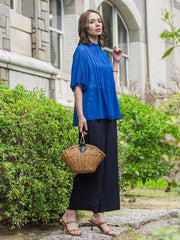 アイアスワイドパンツ≪洗濯機で洗える≫