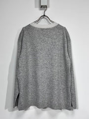 【WEB限定】≪洗えるニット/Lサイズあり≫ふわさらVネックニット
