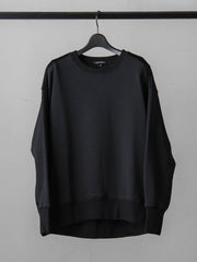 【WEB限定】きれいめ裏毛プルオーバー≪洗える/Lサイズあり≫
