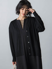 【WEB限定】【洗えるニット】さらさらウールカーディガン≪Lサイズあり≫