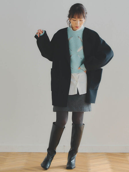 スラッシュニットプルオーバー≪手洗い可能≫