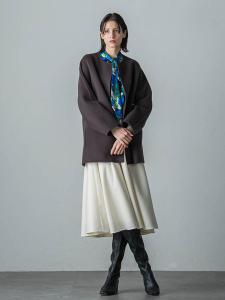 シルクウールスカート