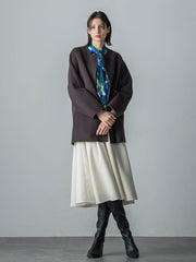 シルクウールスカート