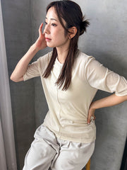 【WEB限定】シアーベロアカットソー