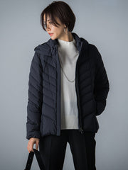 【ショート丈】ストレッチダウンコート