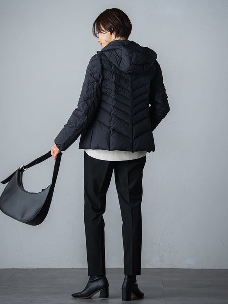 【ショート丈】ストレッチダウンコート