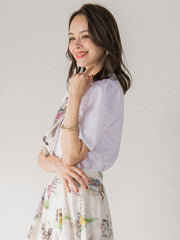 LADY&HORSEスカーフ付きカットソー≪洗濯機で洗える≫